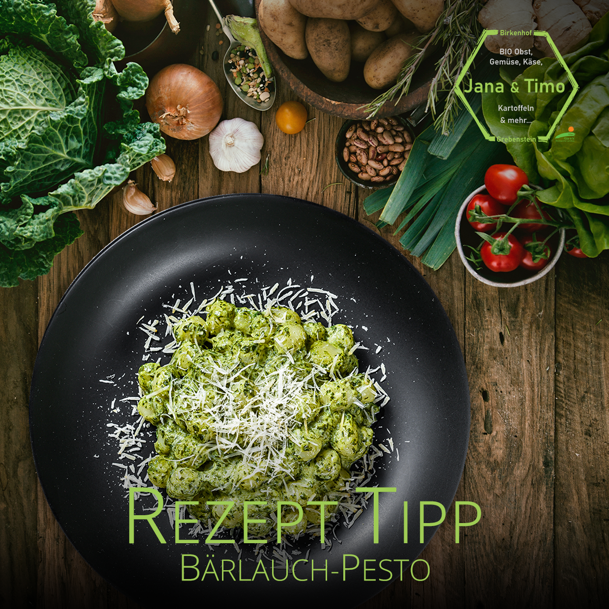 You are currently viewing Rezept Tipp: Bärlauch-Pesto | vegetarisch