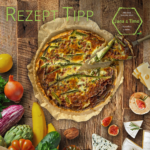 Rezept Tipp: Spargel-Quiche – Mit Parmesan und Bärlauch | vegetarisch