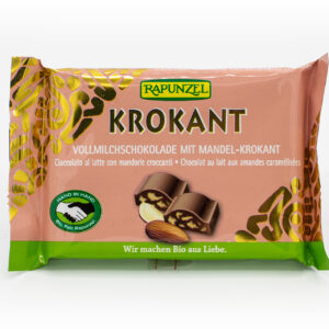 Vollmilch Krokant Schokolade mit Mandelkrokant HIH